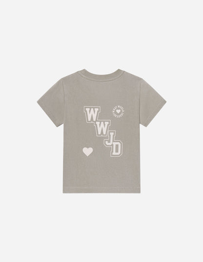 WWJD Varsity Kids Tee