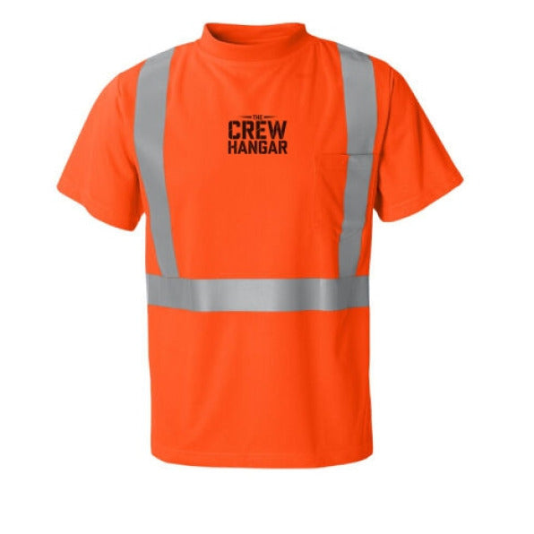 Hi-Vis Microfiber Work Shirt – Built Tarmac Tough x The Crew Hangar (Kishigo 9110/9111)