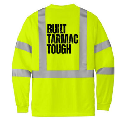 Mesh Long Sleeve Safety Tee – Built Tarmac Tough x The Crew Hangar (CornerStone® CS203)