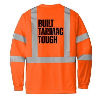Mesh Long Sleeve Safety Tee – Built Tarmac Tough x The Crew Hangar (CornerStone® CS203)