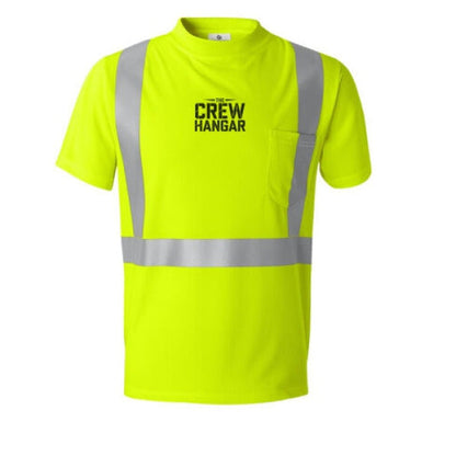 Hi-Vis Microfiber Work Shirt – Built Tarmac Tough x The Crew Hangar (Kishigo 9110/9111)
