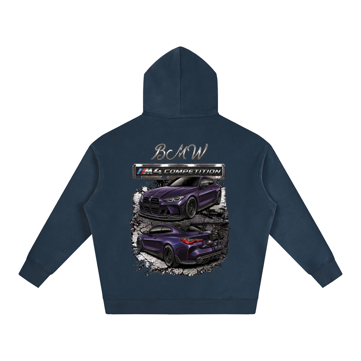 BMW M4 COMP Oversize Fleeced Hoodie