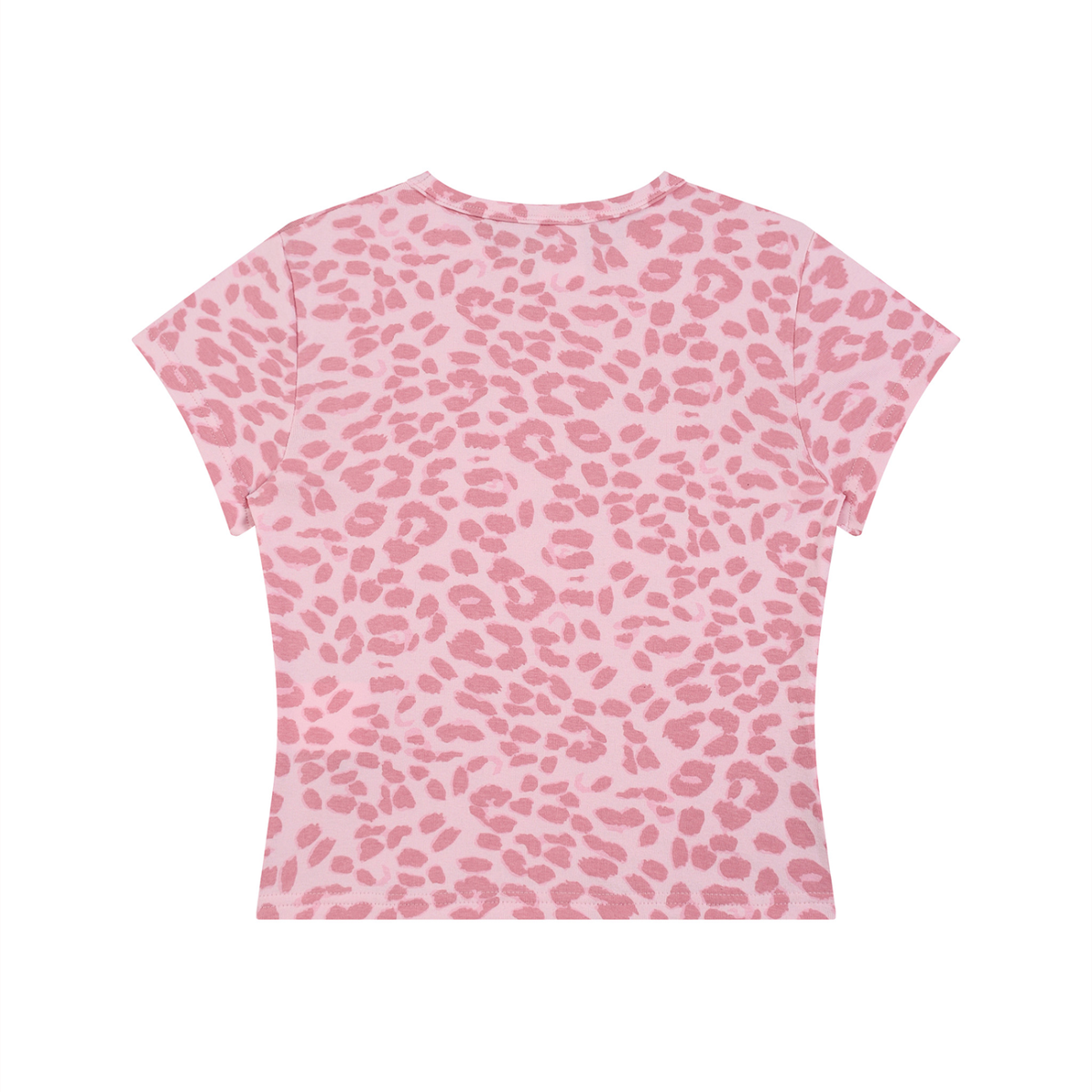 HellStar Women’s Leopard Print Crop T-Shirt