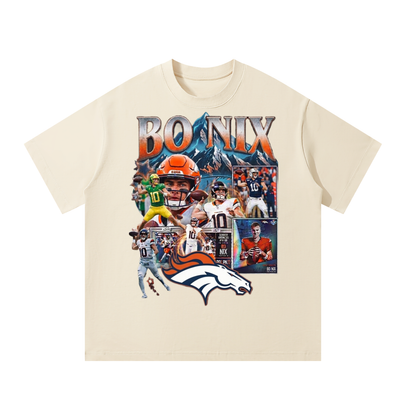 Bo Nix #10 Unisex Oversized T-Shirt