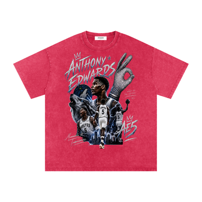 Iceman Ant Man Snow Washed Oversized Cotton T-Shirt