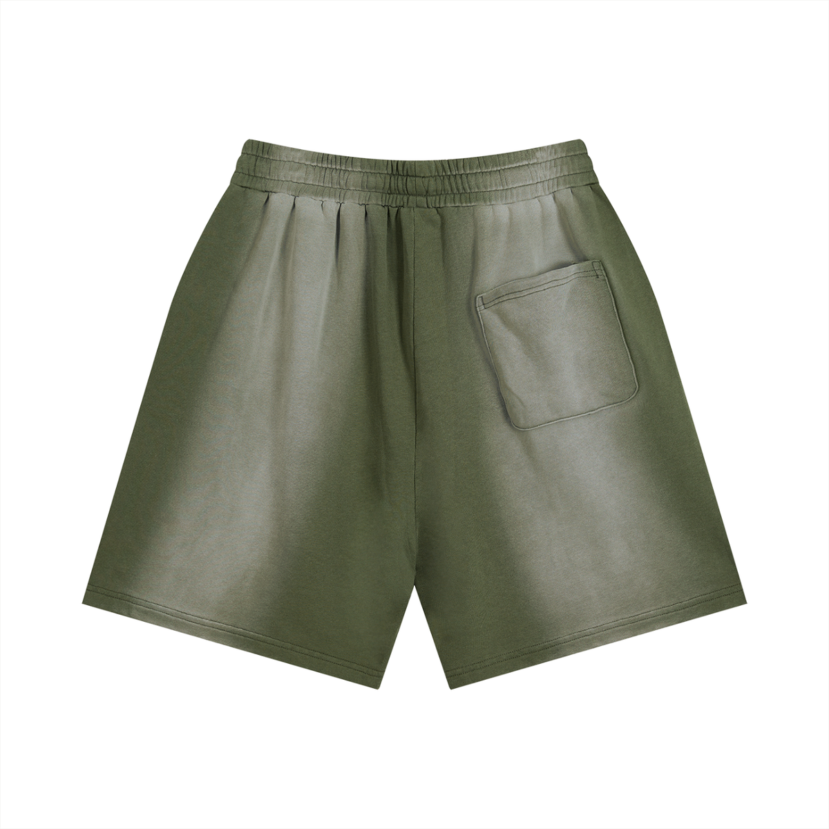 Sun Fade Distressed Shorts God's Plan