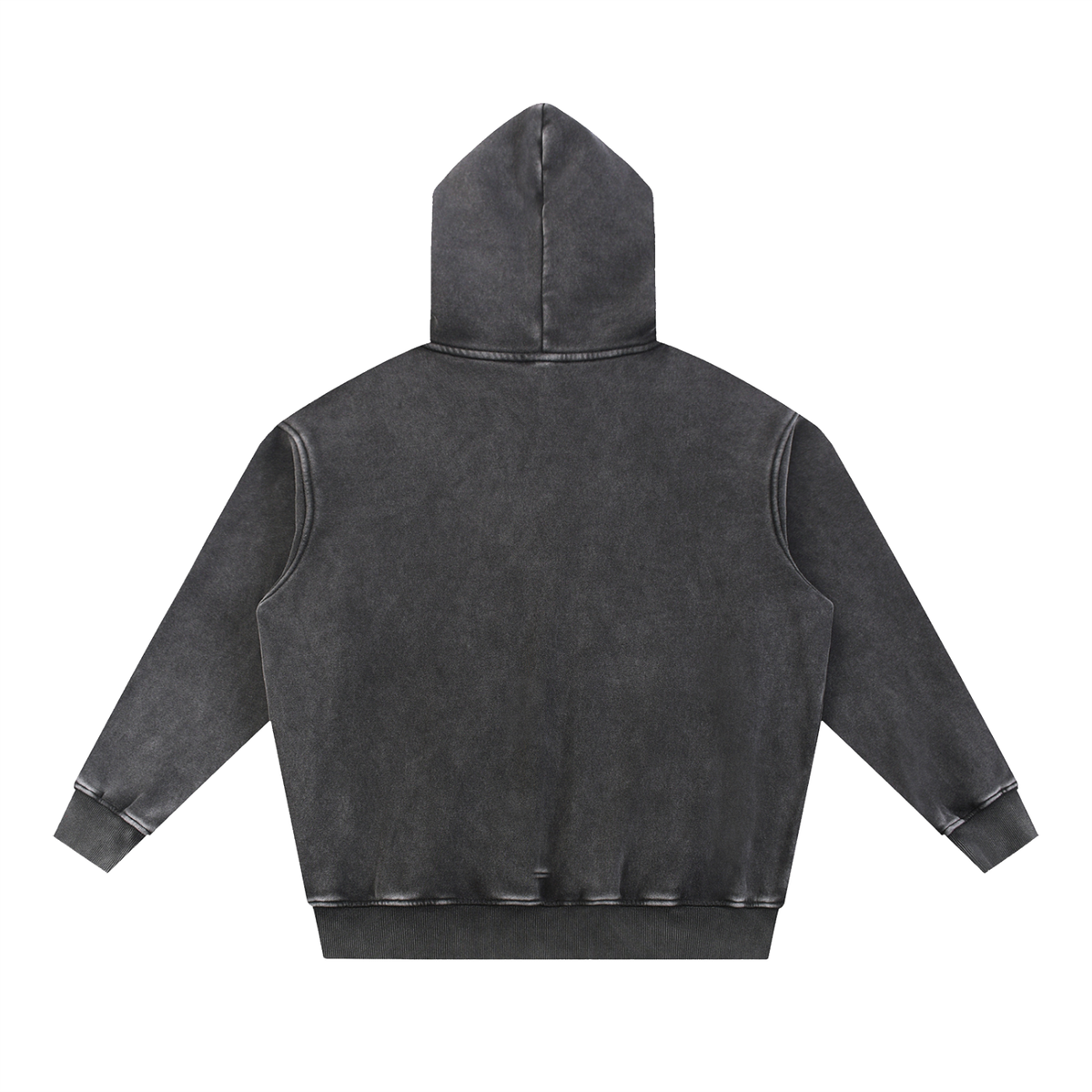 Pink Spyder Snow Wash Fleece Oversize Hoodie
