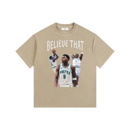 Ant Man, Believe That Vintage Washed Oversized Cotton T-Shirt