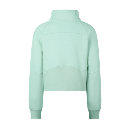 Women’s Cropped Half-Zip Sweatshirt
