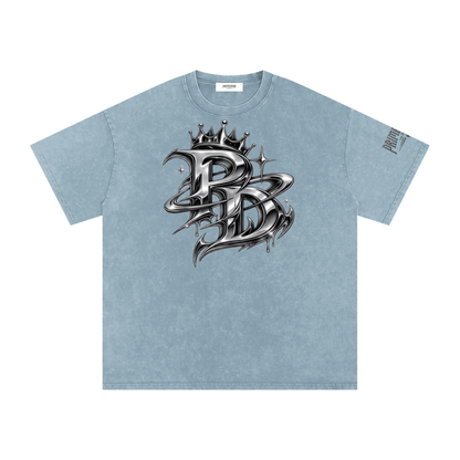 Levels Snow Washed Oversized Cotton T-Shirt