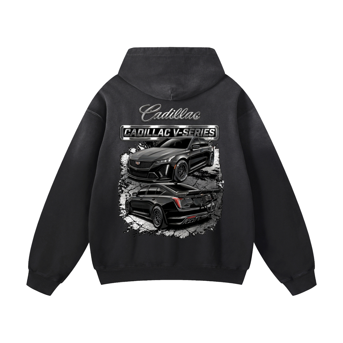 CT5-V Heavyweight Sunfade Oversized Hoodie
