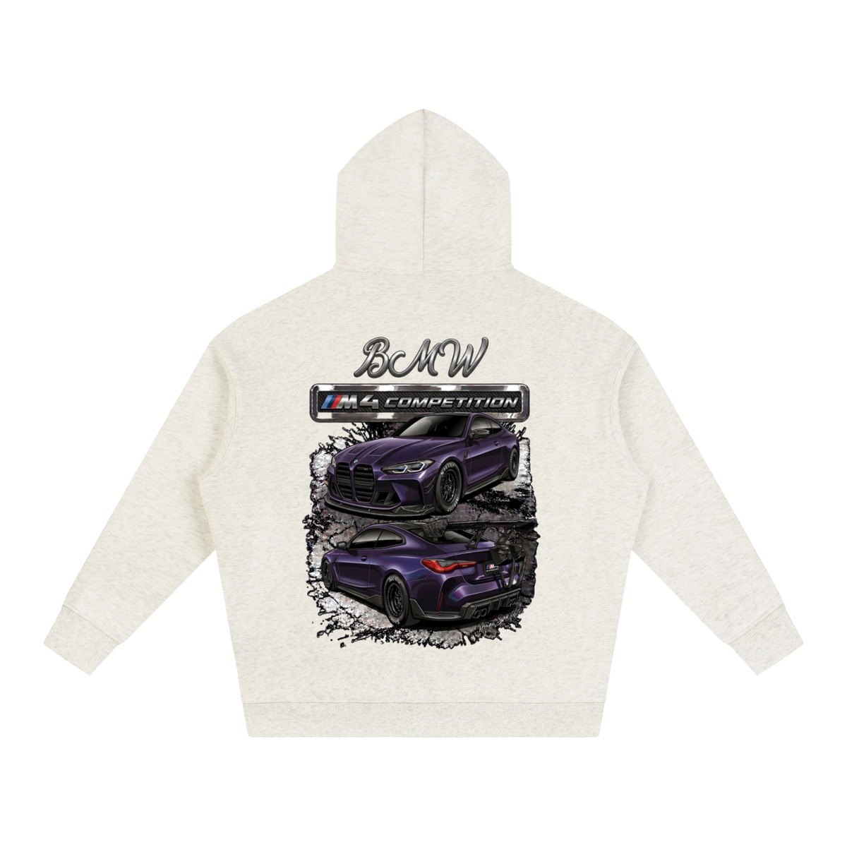 BMW M4 COMP Oversize Fleeced Hoodie