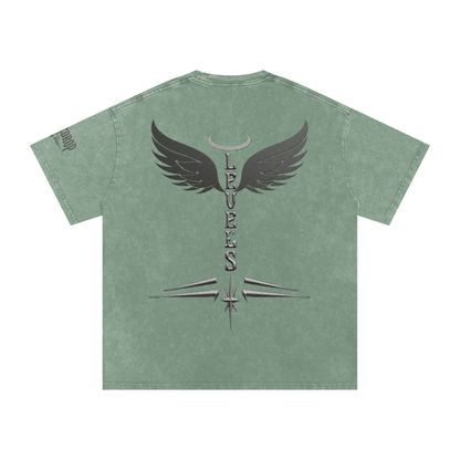 Levels Snow Washed Oversized Cotton T-Shirt