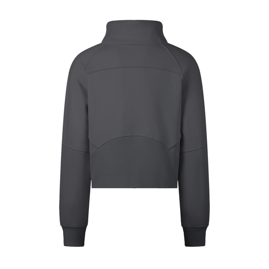 Women’s Cropped Half-Zip Sweatshirt