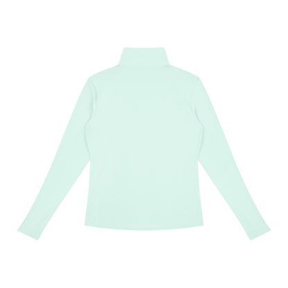 Prime Drop Women's Quarter-Zip Yoga Pullover