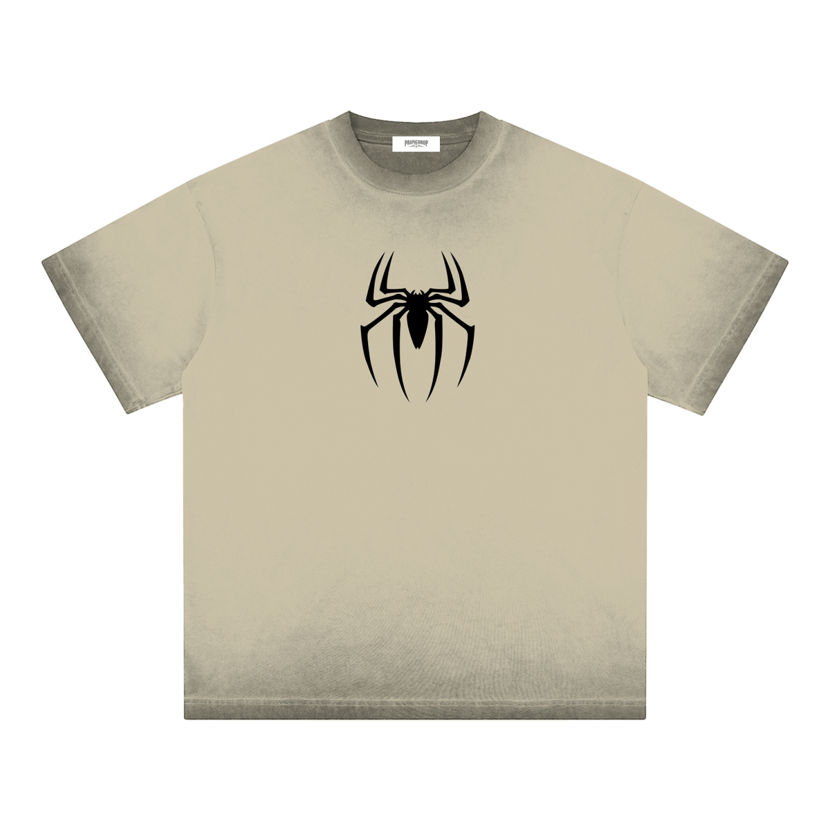 Spider-Man Reverse Dyed Loose Cotton T-Shirt