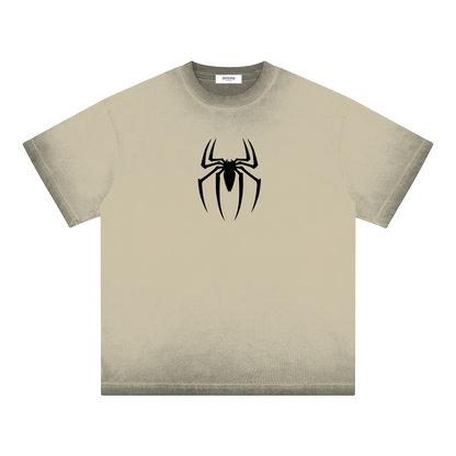 Spider-Man Reverse Dyed Loose Cotton T-Shirt