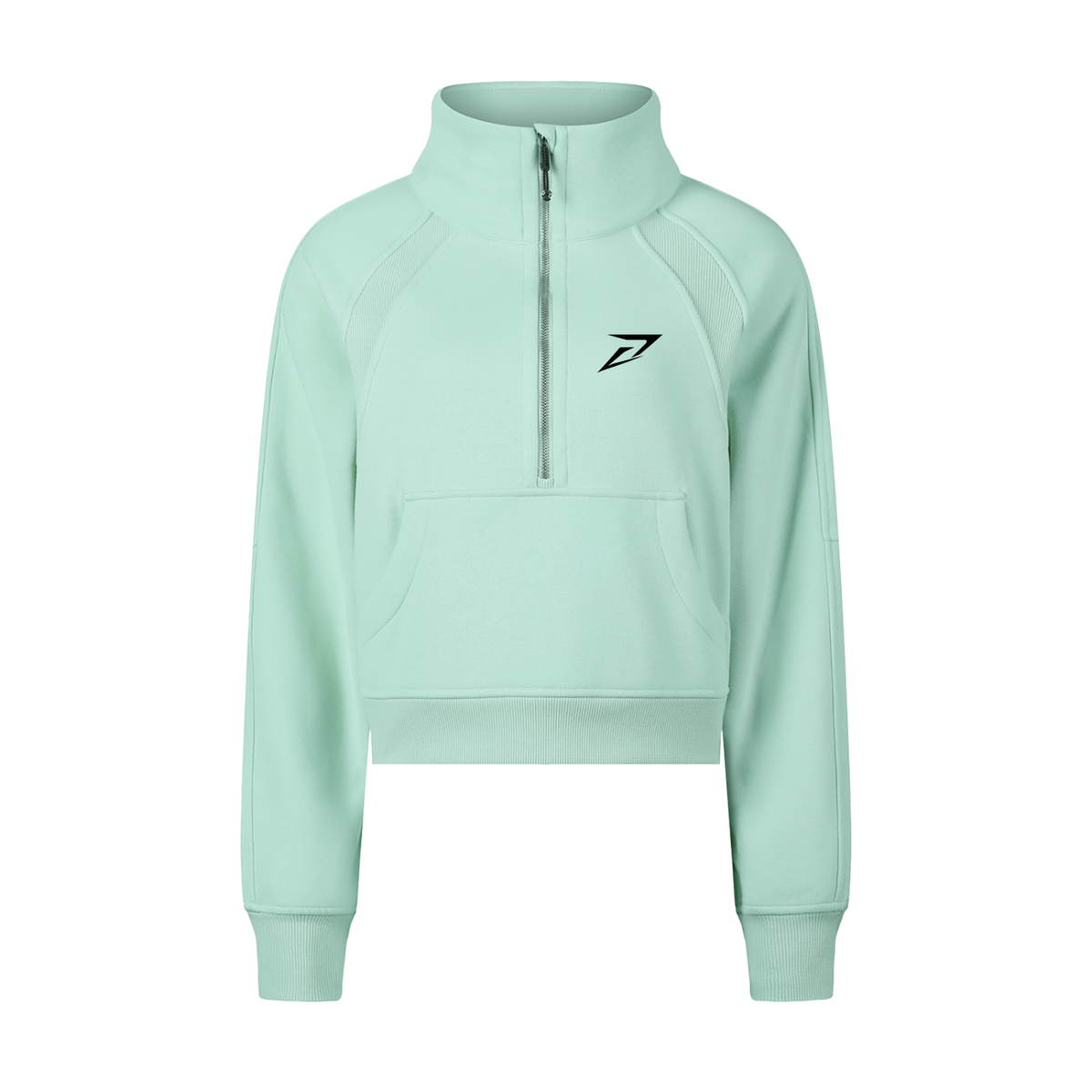 Women’s Cropped Half-Zip Sweatshirt