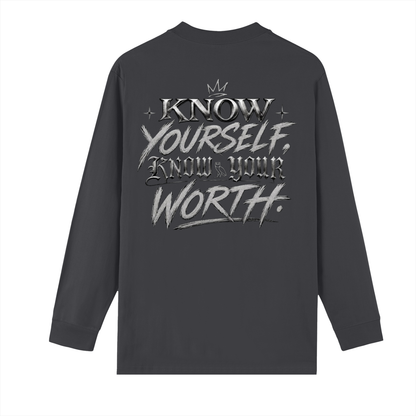 Drake OVO Crew Neck Drop Shoulder Long Sleeve Shirt