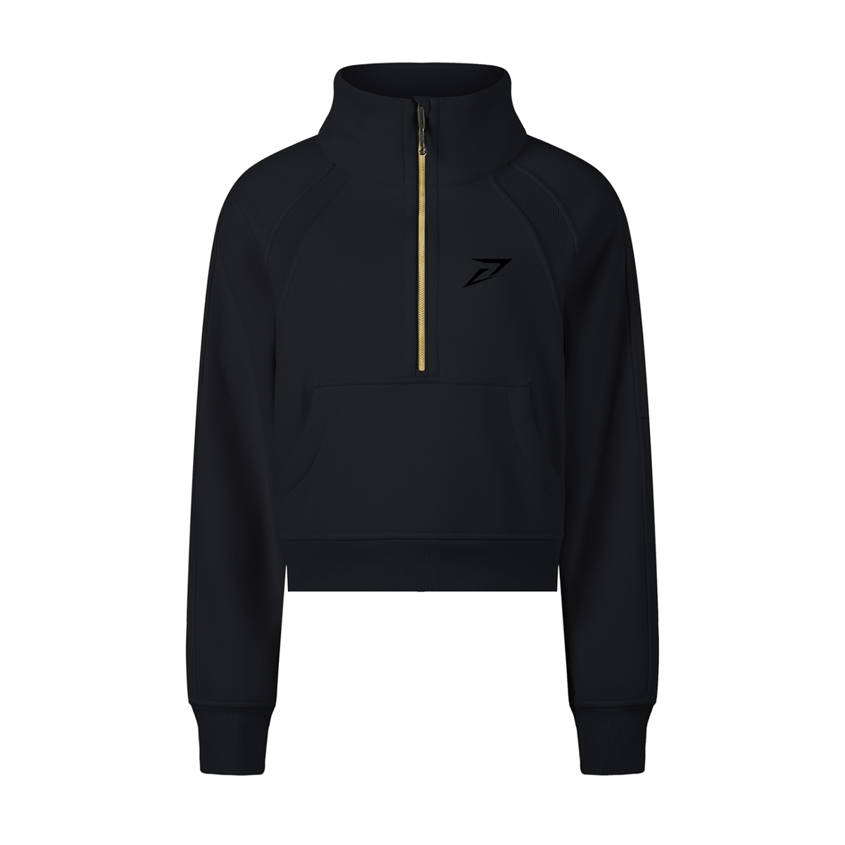 Women’s Cropped Half-Zip Sweatshirt