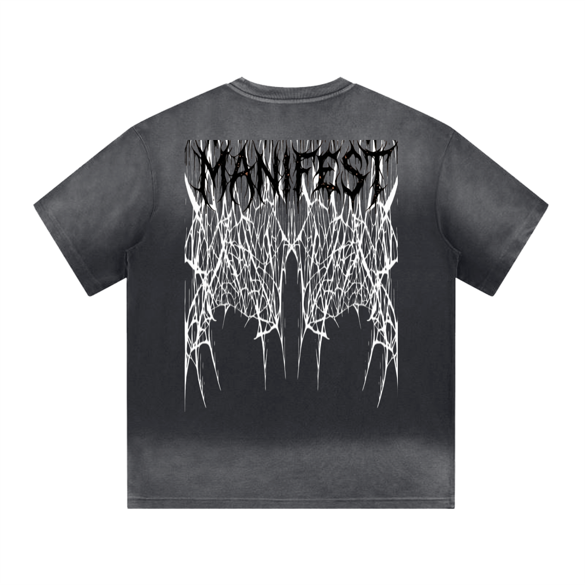 Manifest “I” Shape Gradient Washed T-Shirt