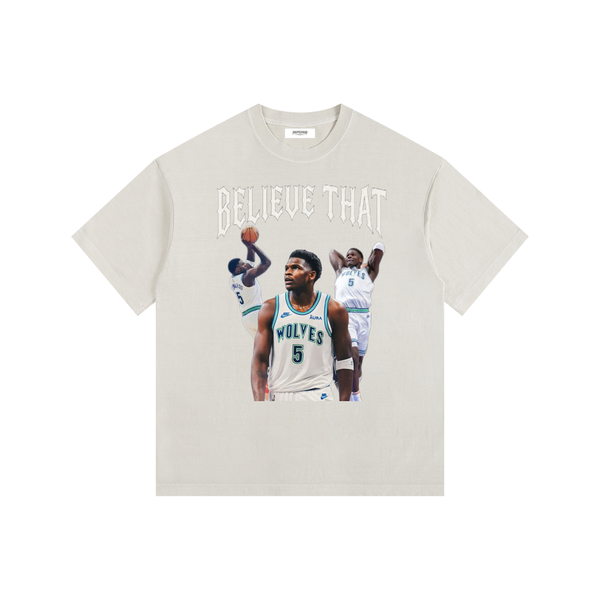 Ant Man, Believe That Vintage Washed Oversized Cotton T-Shirt