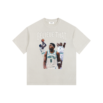 Ant Man, Believe That Vintage Washed Oversized Cotton T-Shirt