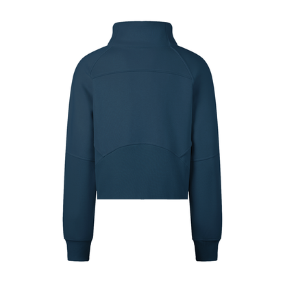 Women’s Cropped Half-Zip Sweatshirt