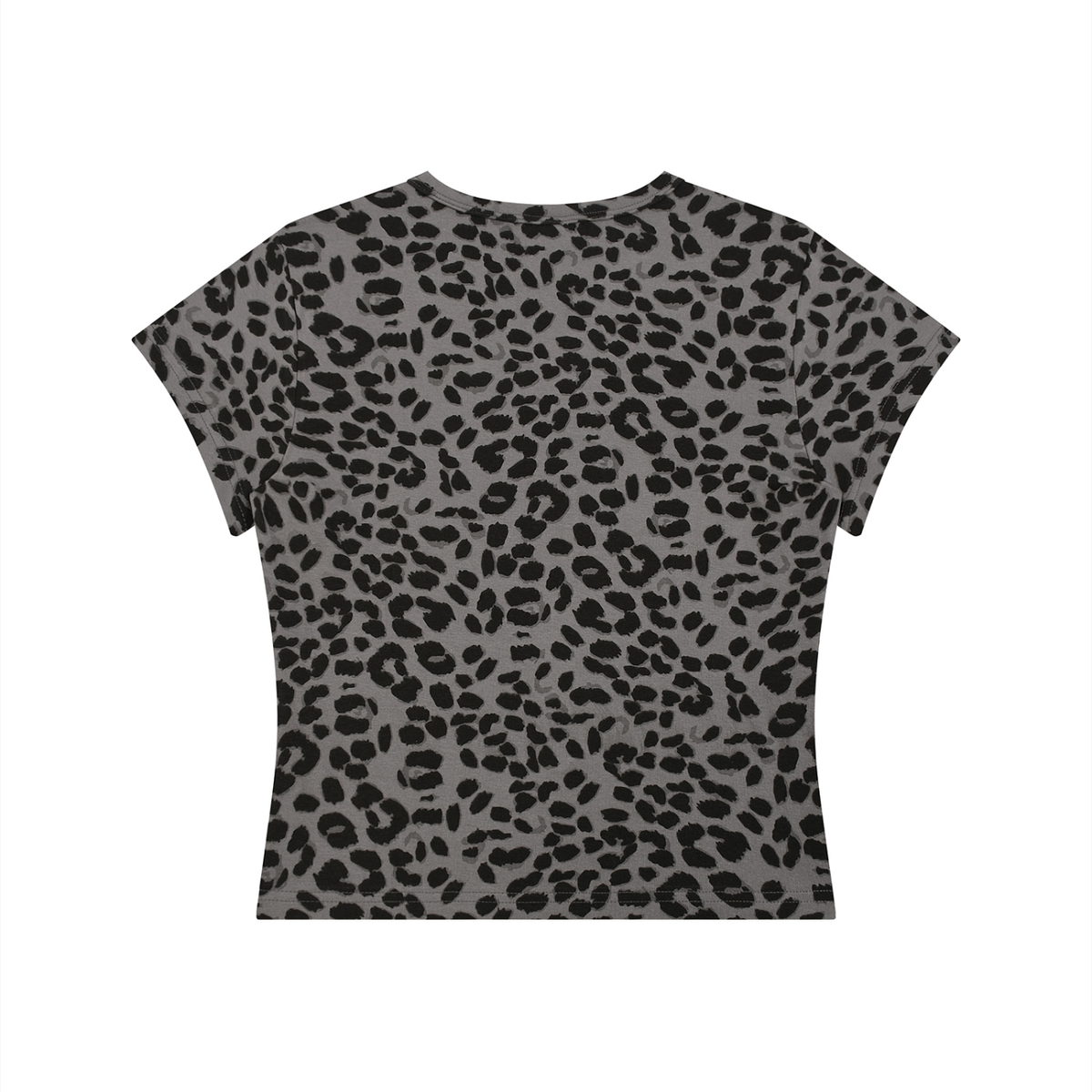 HellStar Women’s Leopard Print Crop T-Shirt