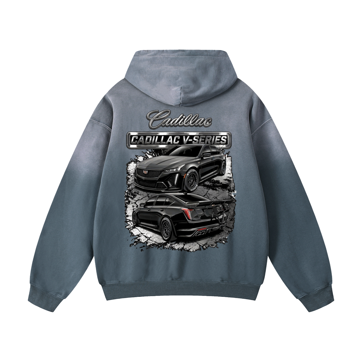 CT5-V Heavyweight Sunfade Oversized Hoodie