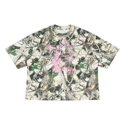 Hellstar Pink Tree Camo Boxy T-Shirt