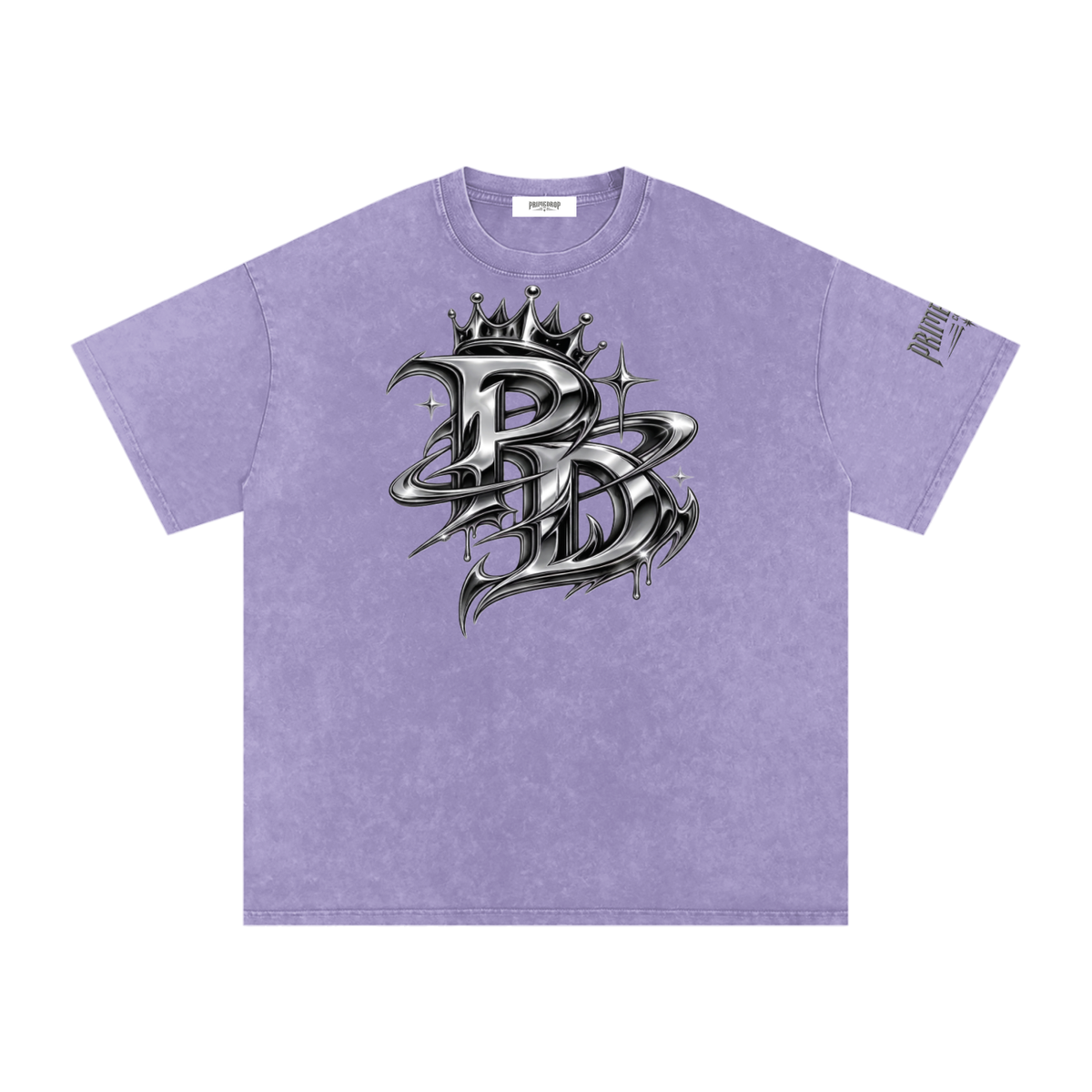 Levels Snow Washed Oversized Cotton T-Shirt