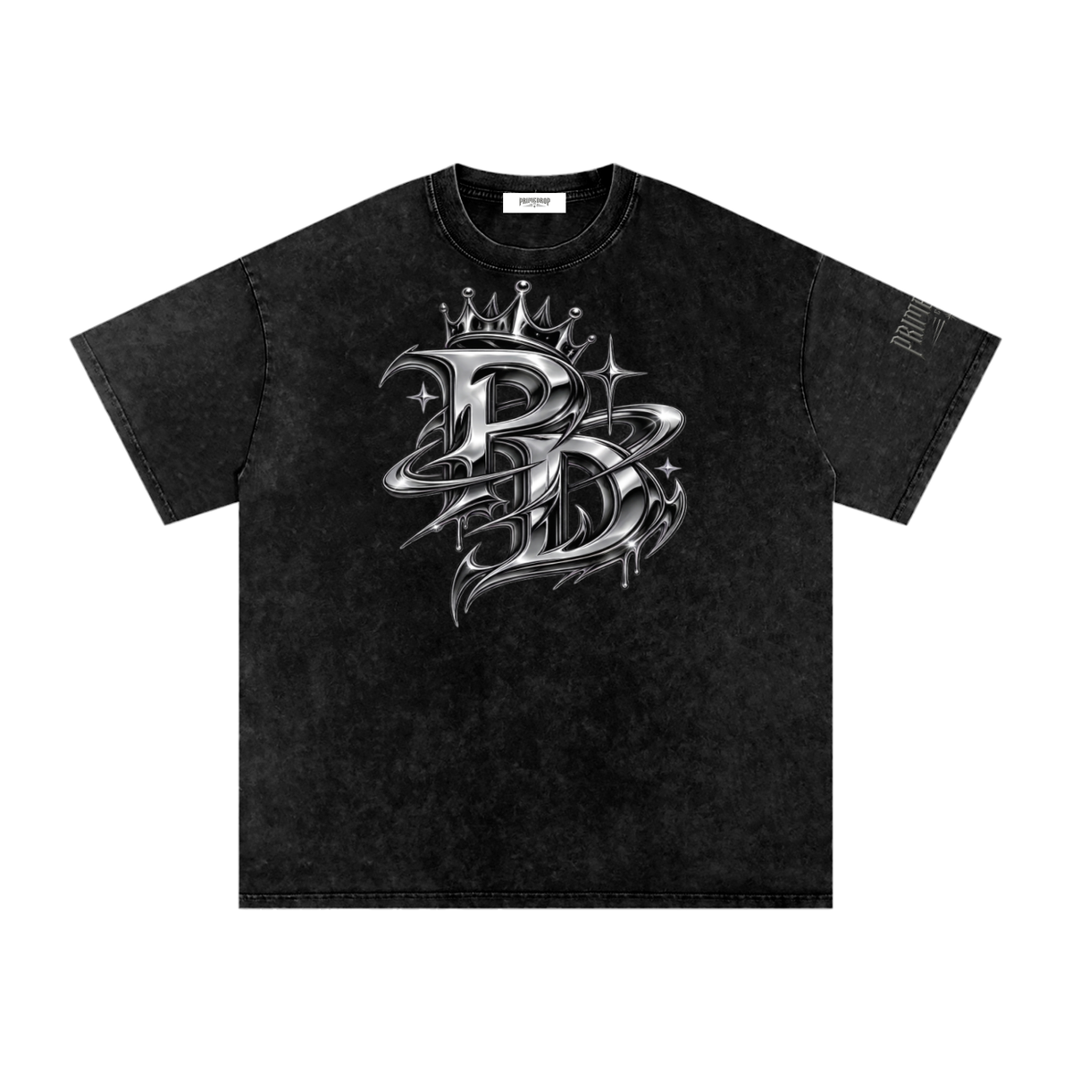 Levels Snow Washed Oversized Cotton T-Shirt
