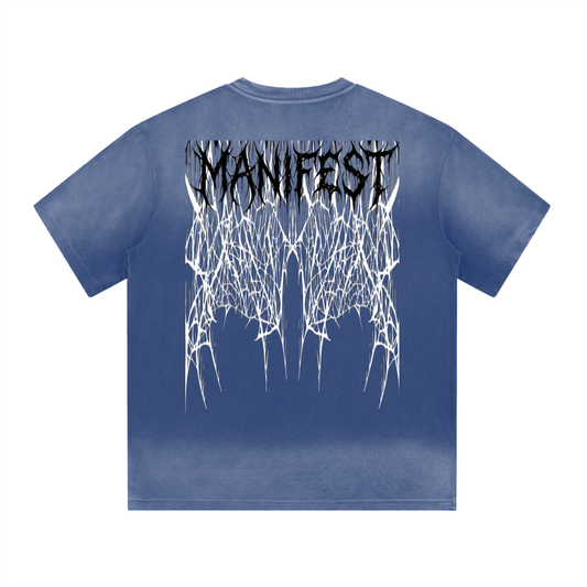 Manifest “I” Shape Gradient Washed T-Shirt